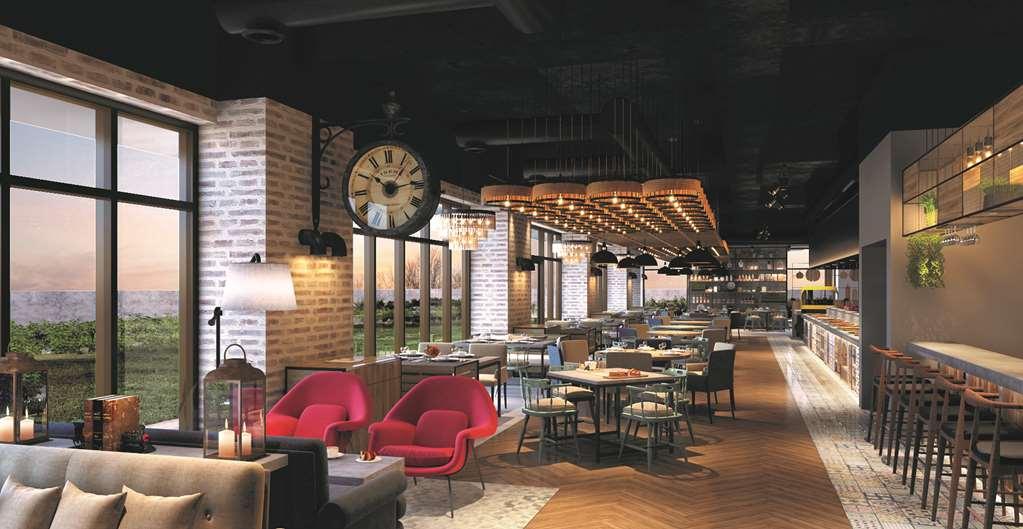 Hyatt Place Jaipur Malviya Nagar 餐厅 照片 The interior of the restaurant